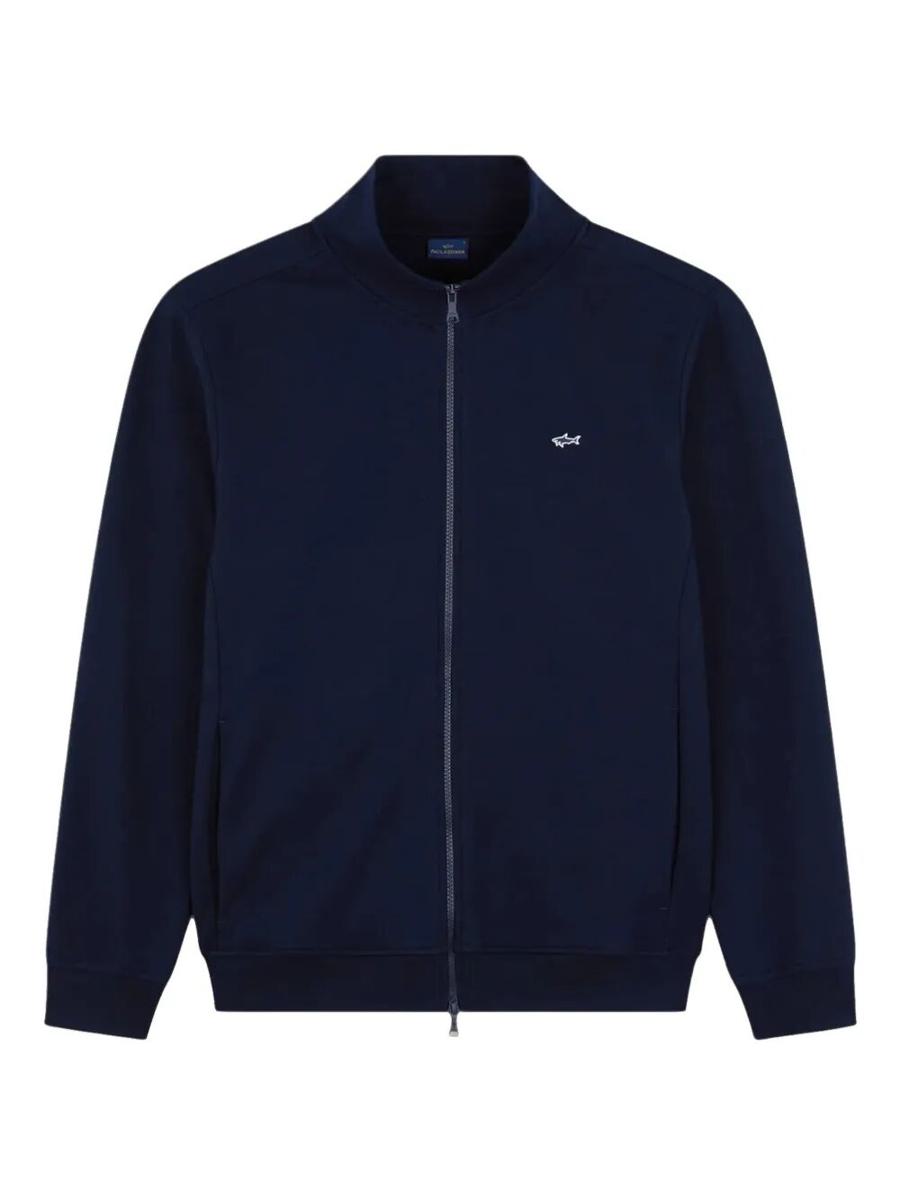 Paul & Shark Full-Zip Cotton Blend Sweatshirt Clothing