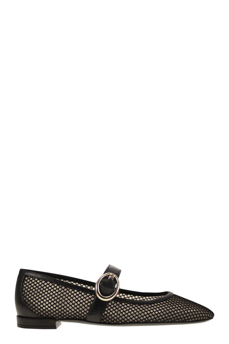 Stuart Weitzman Arabella 带搭扣芭蕾舞鞋