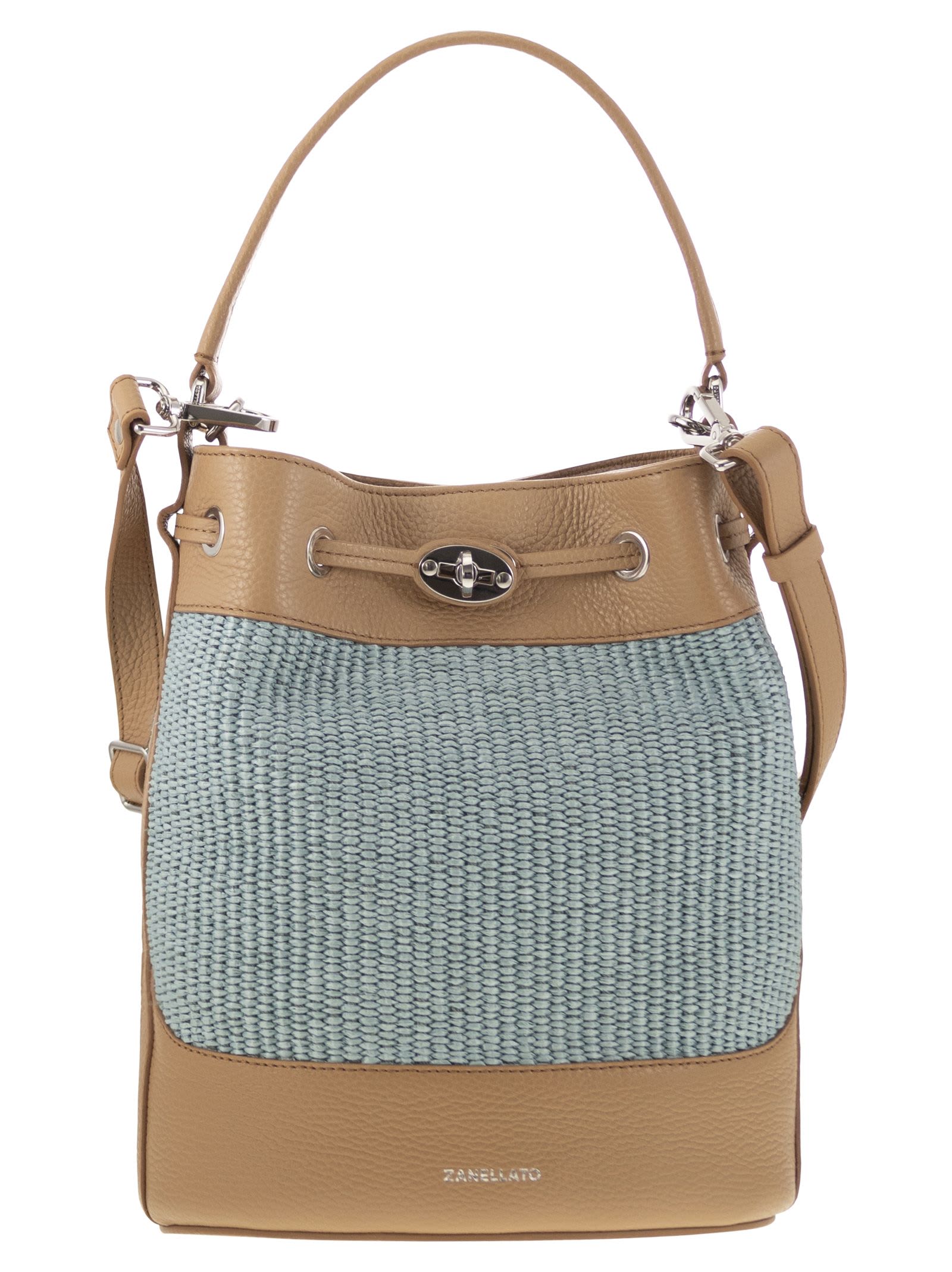 Zanellato Monda - Straw Fabric Bag S