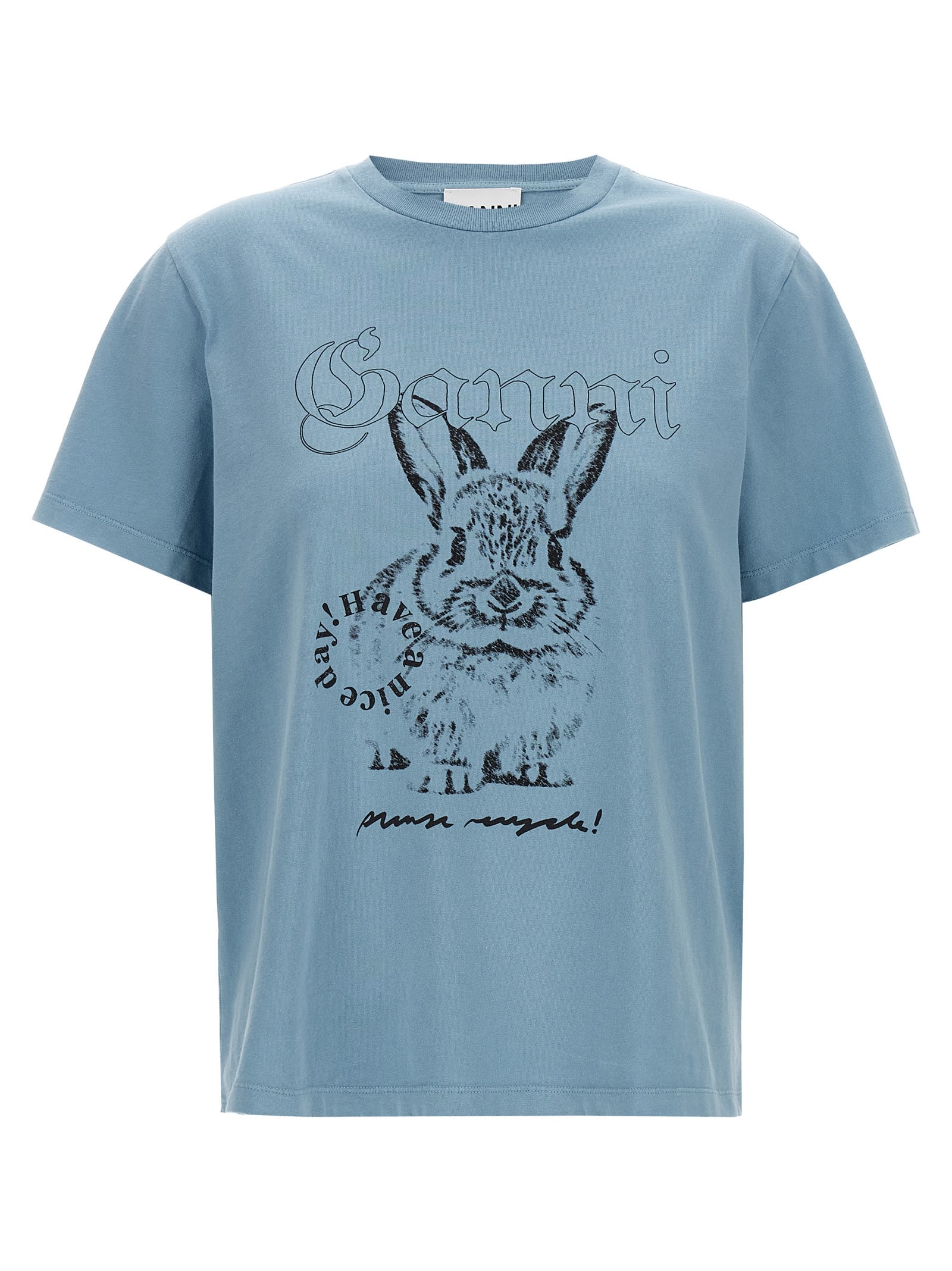 Ganni Printed T-shirt