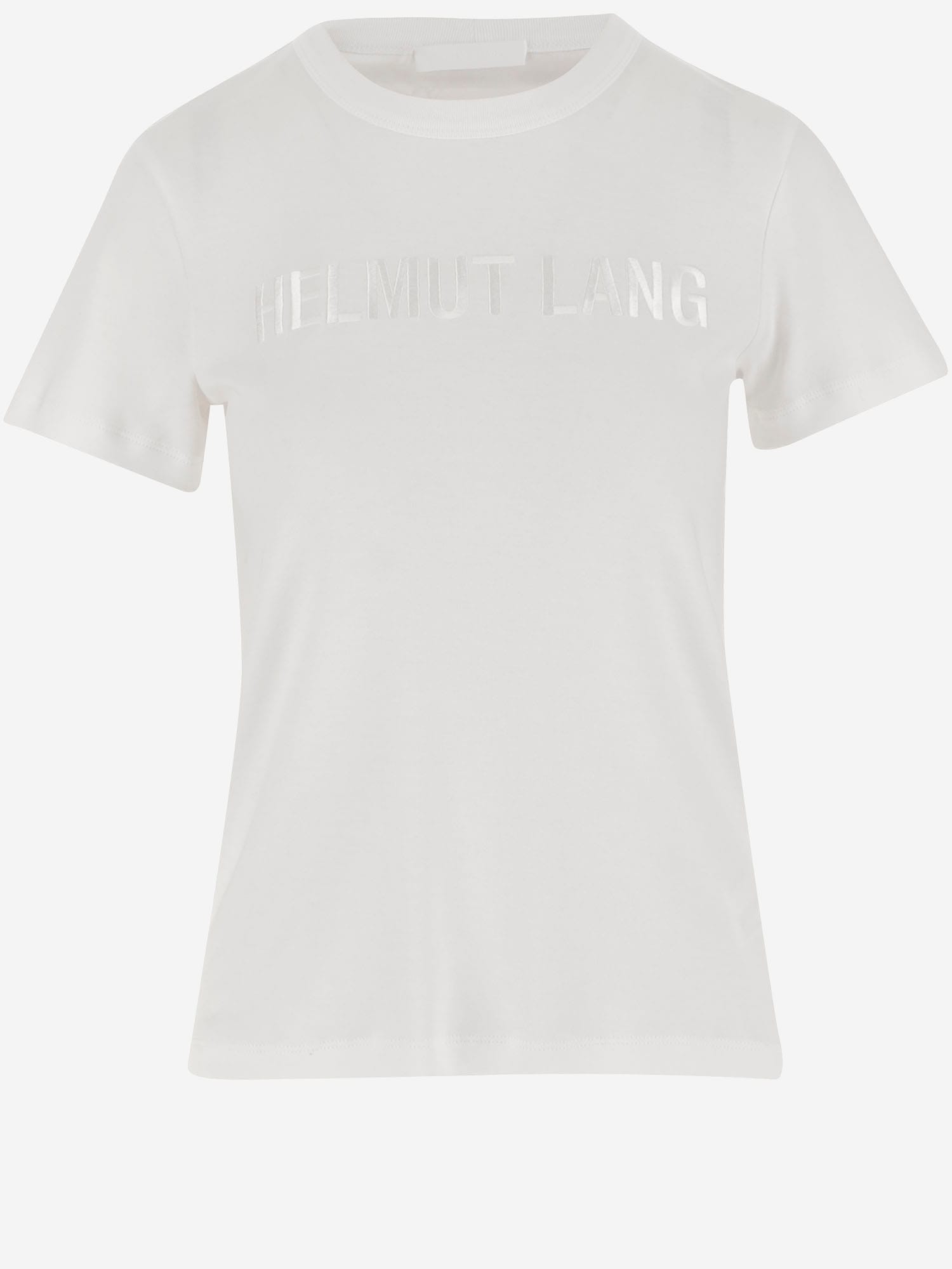 Helmut Lang Cotton T-shirt With Logo