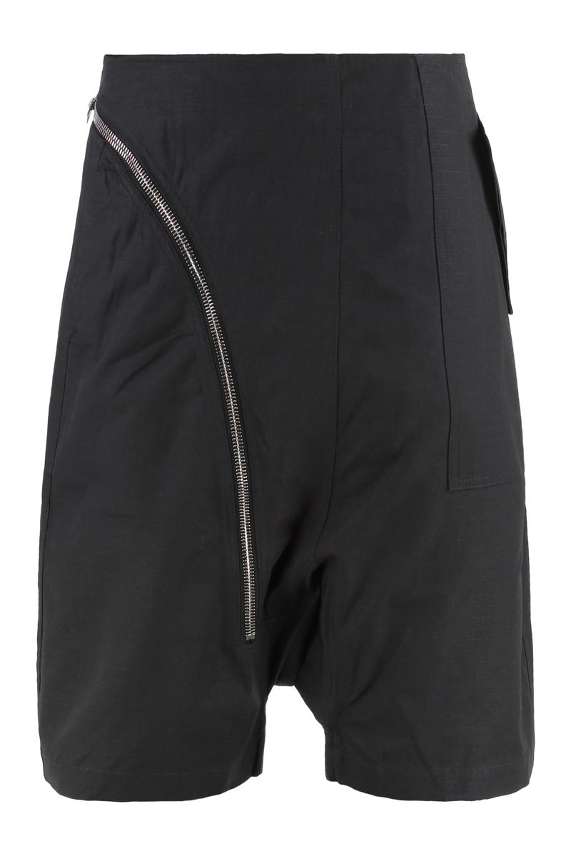 Drkshdw By Rick Owens Cotton Bermuda Shorts