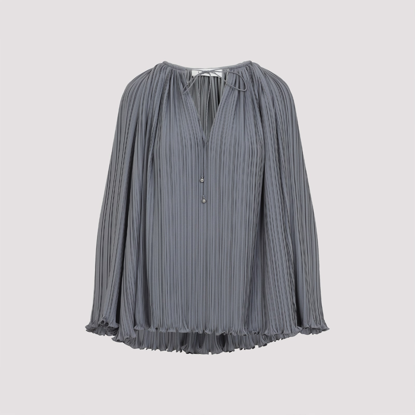 Lanvin Blouse In Grey Polyester