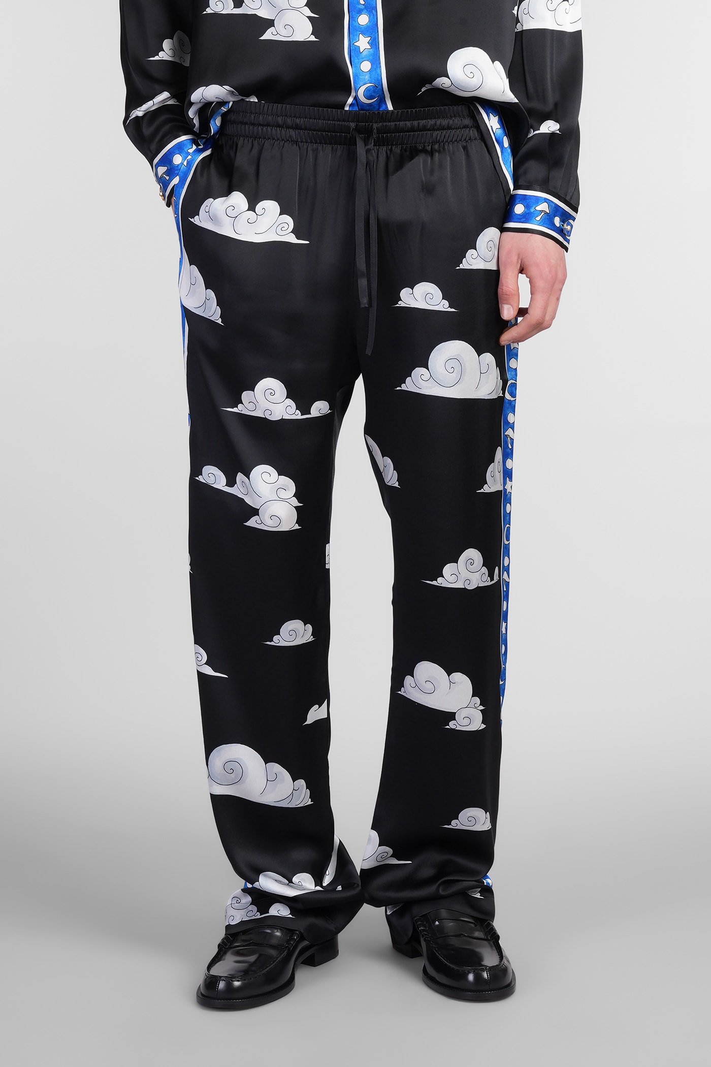 Casablanca Pants In Black Silk