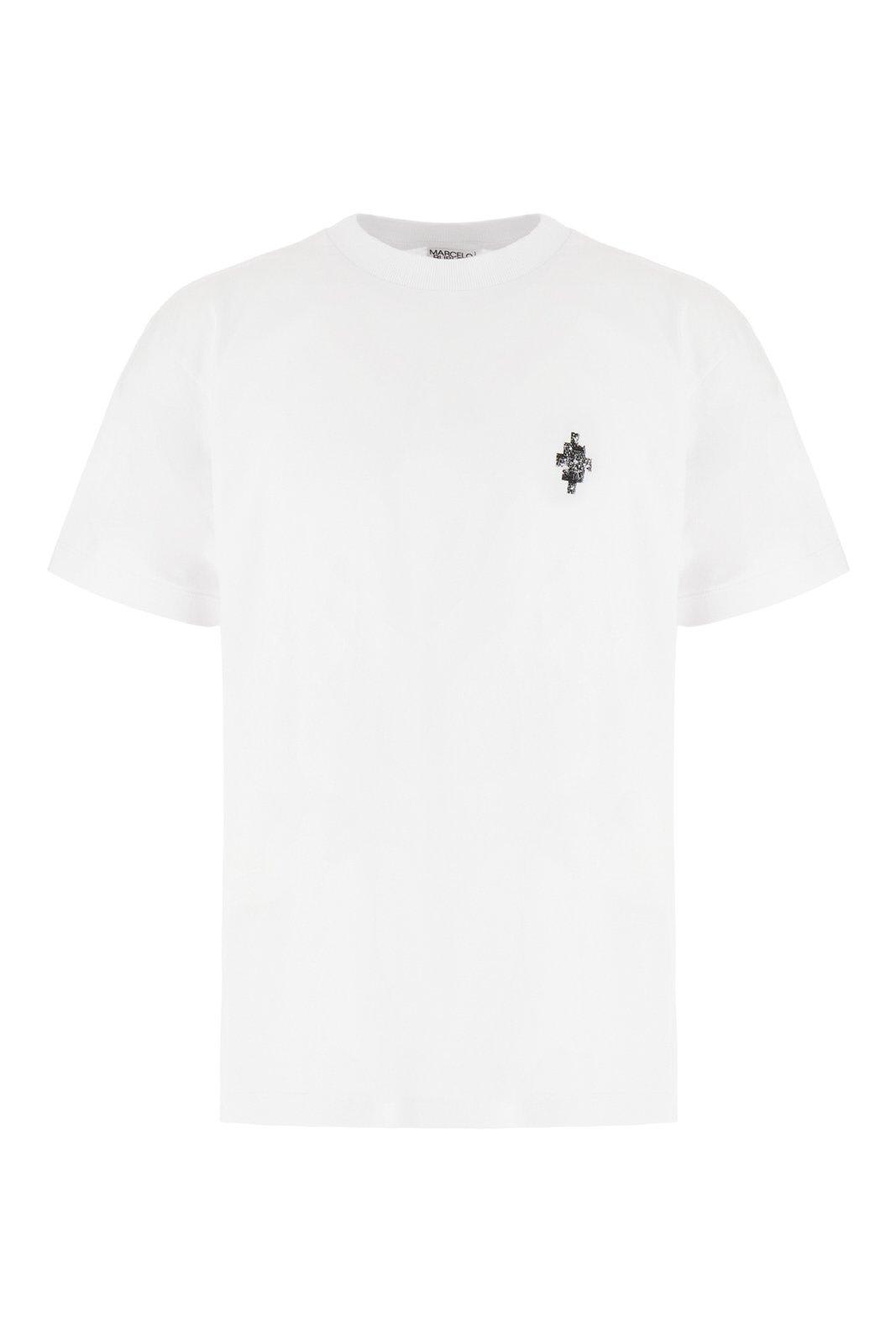 Marcelo Burlon Crewneck Short-sleeved T-shirt
