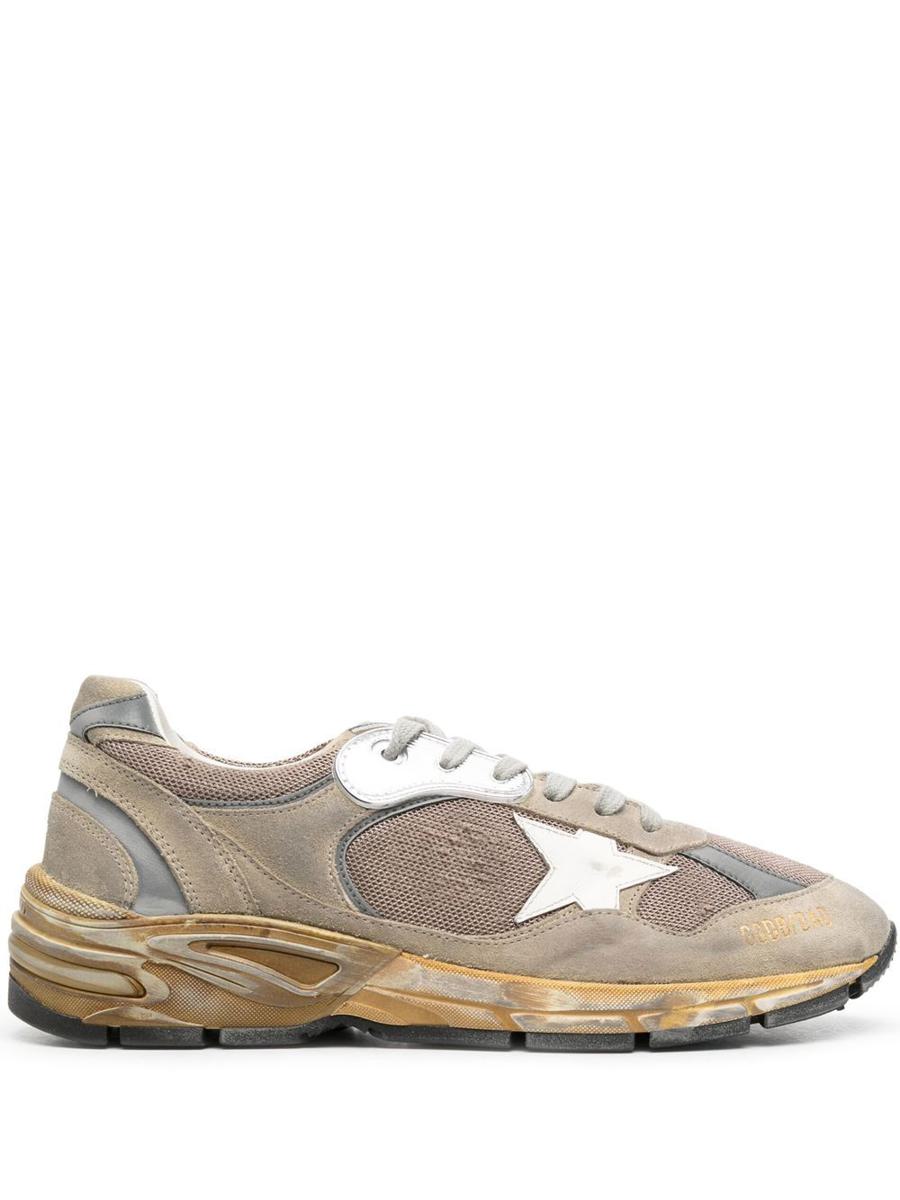 Golden Goose Dad-Star Leather Sneakers