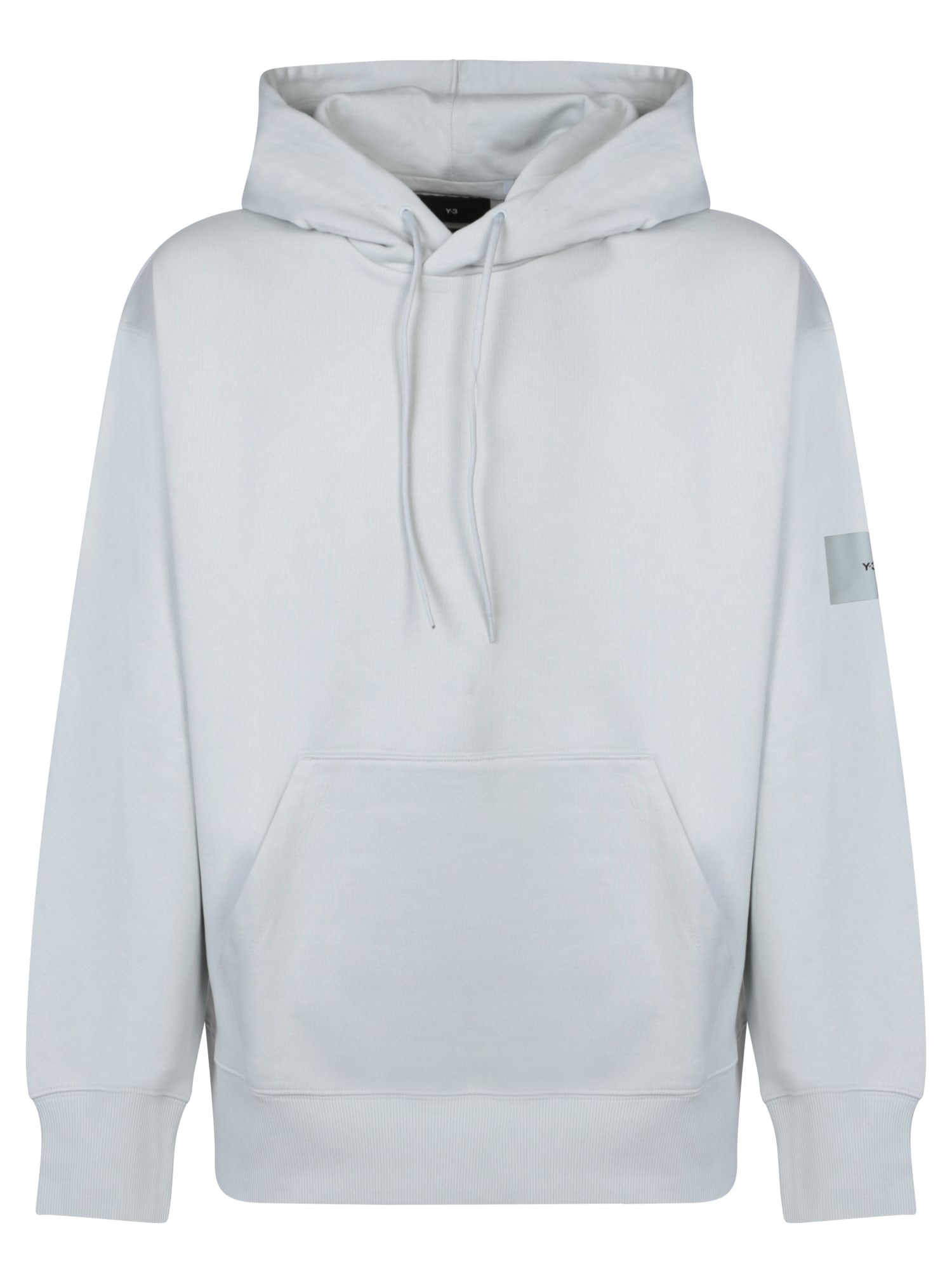 Y-3 Light Grey Cotton Stretch Sweatshirt