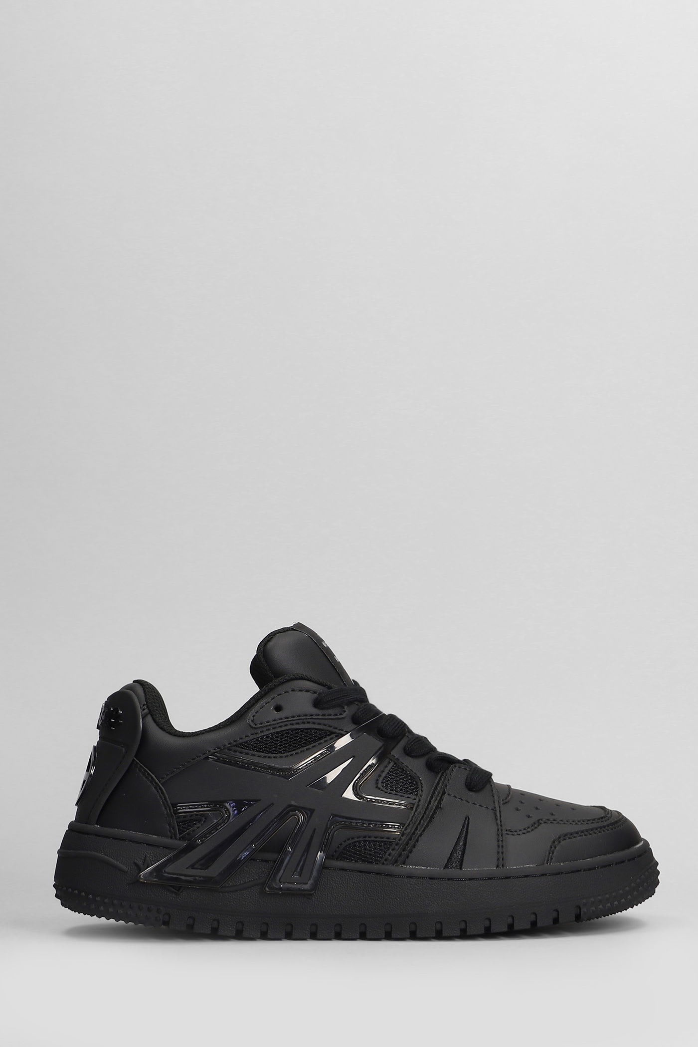Acupuncture Lola Sneak Sneakers In Black Leather