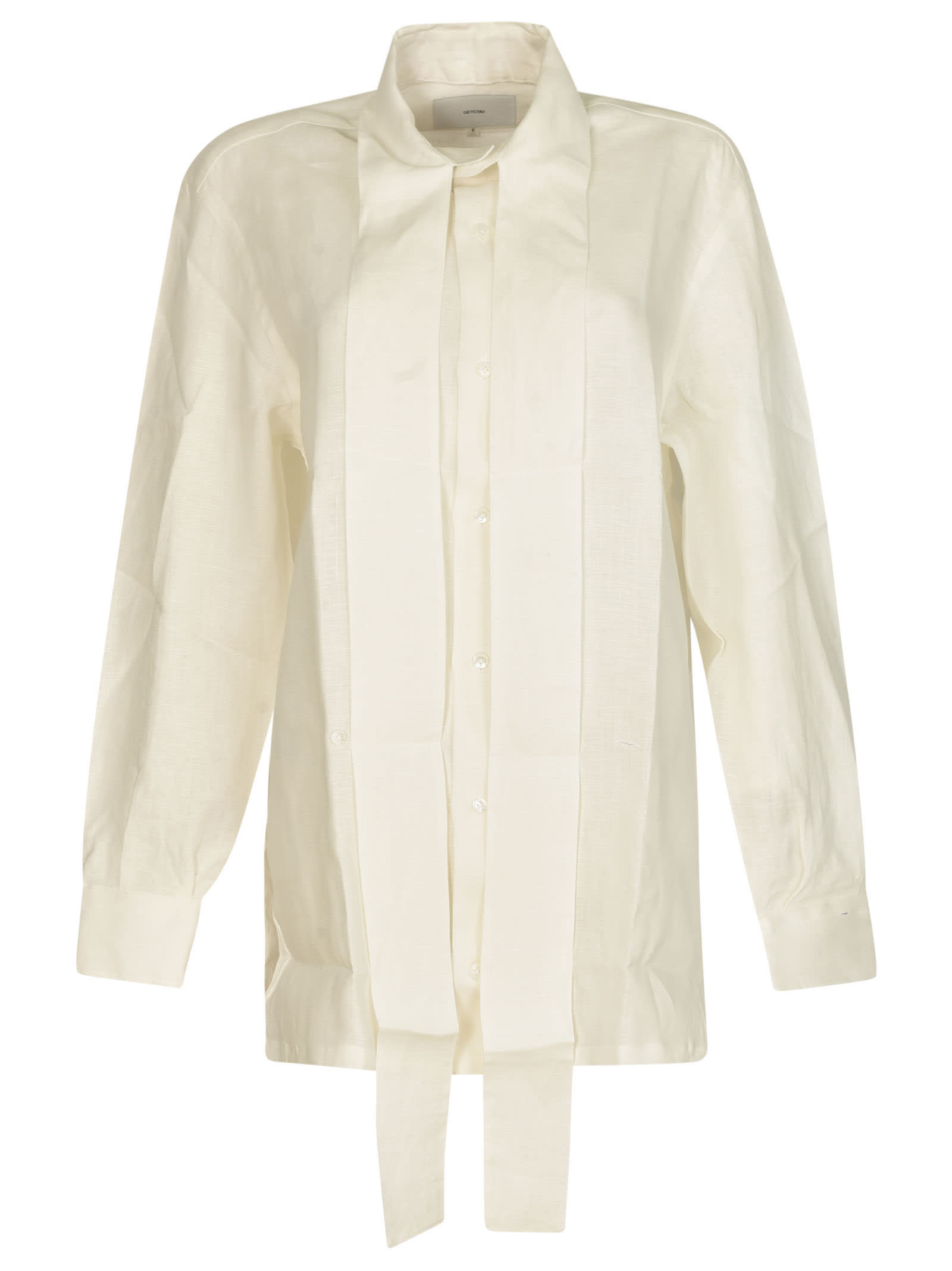 Setchu Scarfed Shirt
