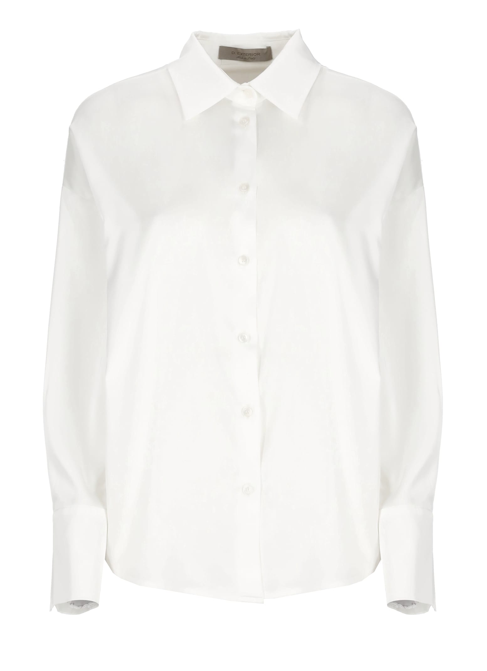 D. Exterior Satin Shirt