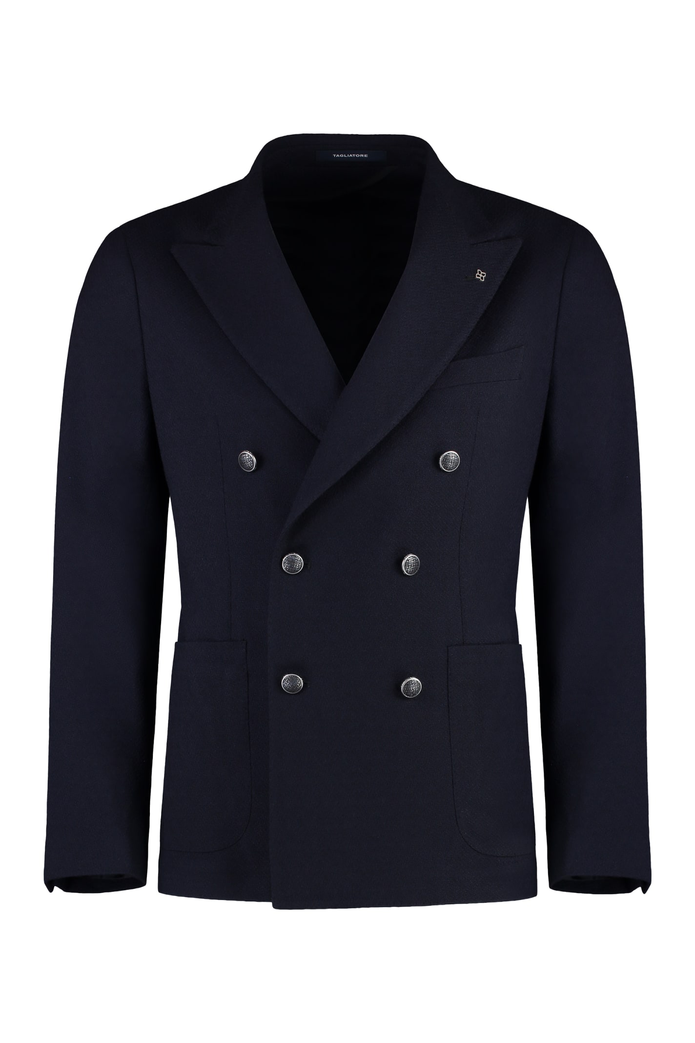 Tagliatore Double-breasted Virgin Wool Jacket