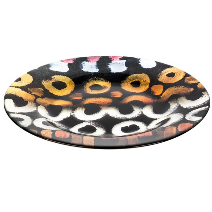 Le Botteghe su Gologone Plates Glass Colores 28 Cm