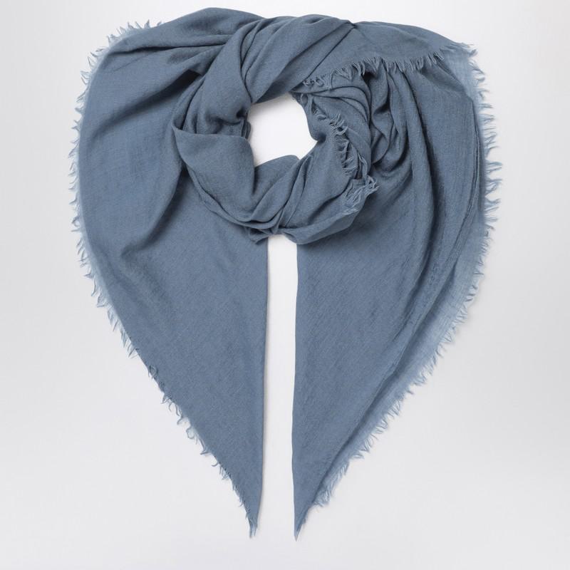 Destin Oxford Wool-Silk Blend Scarf