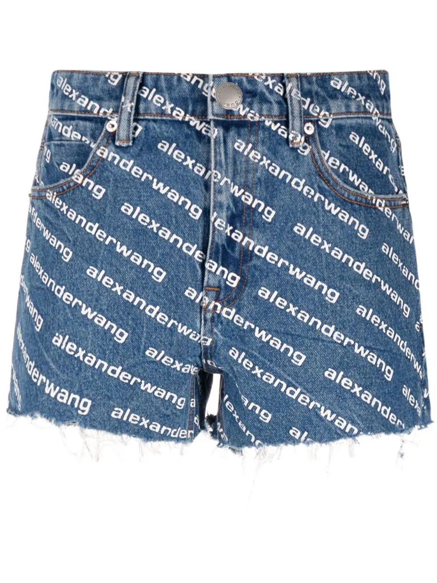 Alexander Wang Bite Short With Logo Clothing