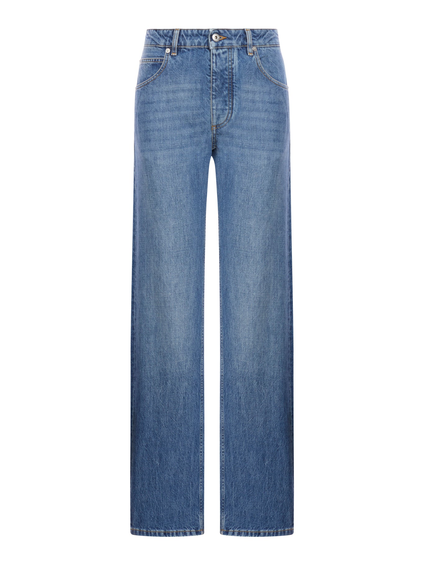 VINTAGE INDIGO BOYFRIEND JEANS - Bottega Veneta - Woman
