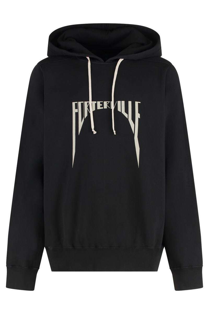 Drkshdw By Rick Owens Hooded Sweatshirt