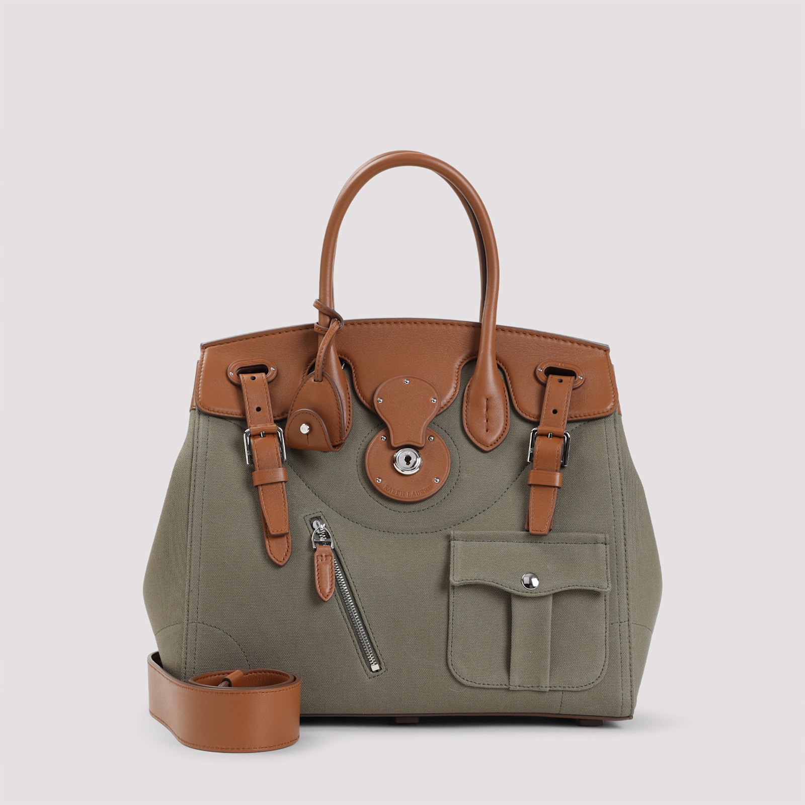 Ralph Lauren Ricky 33 Canvas Handbag