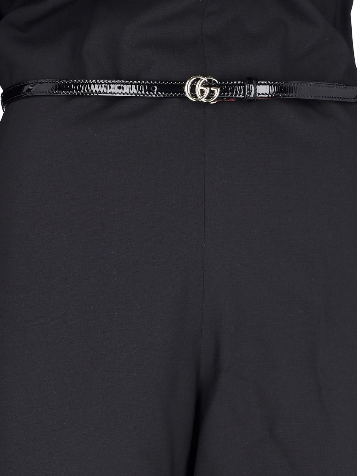 Gucci One-piece Belt Detail Jumpsuit