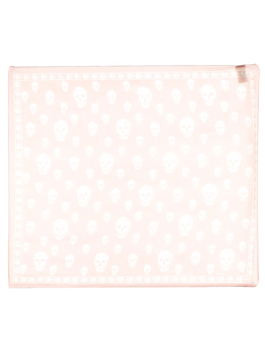 Alexander McQueen Classic Skull Scarf