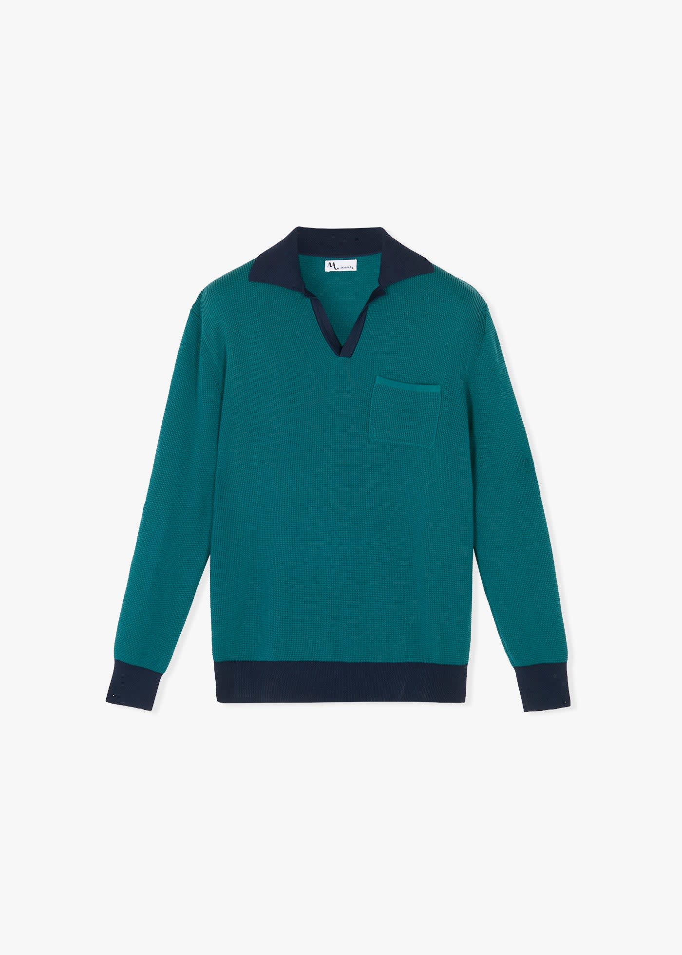 doppiaa Aaviola Long Sleeves Poloshirt