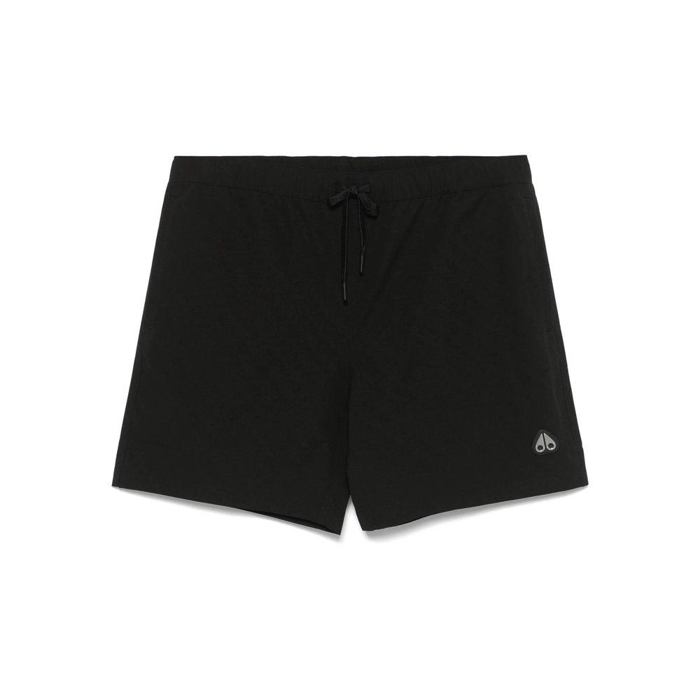 Moose Knuckles Logo Detailed Drawstring Swim Shorts