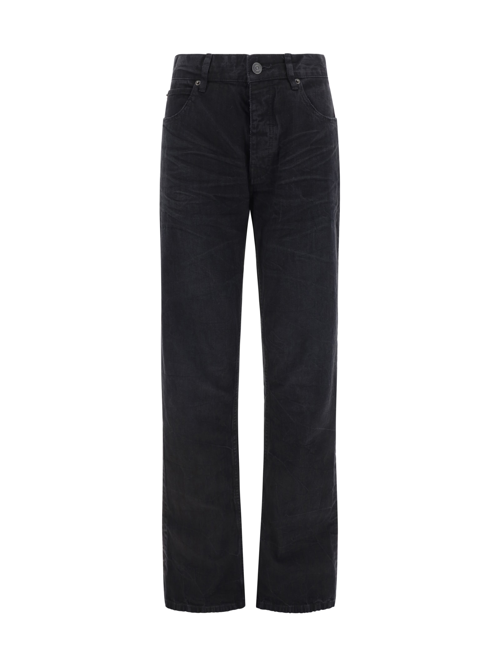 Balenciaga Low Waist Straight Jeans