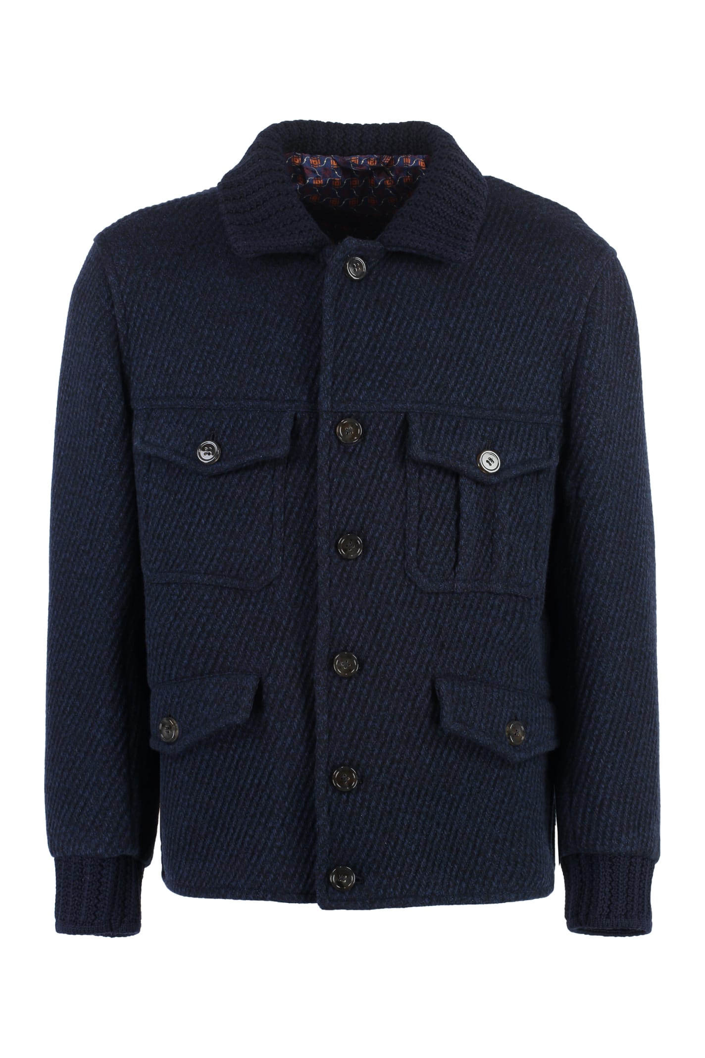 Etro Wool Knit Jacket