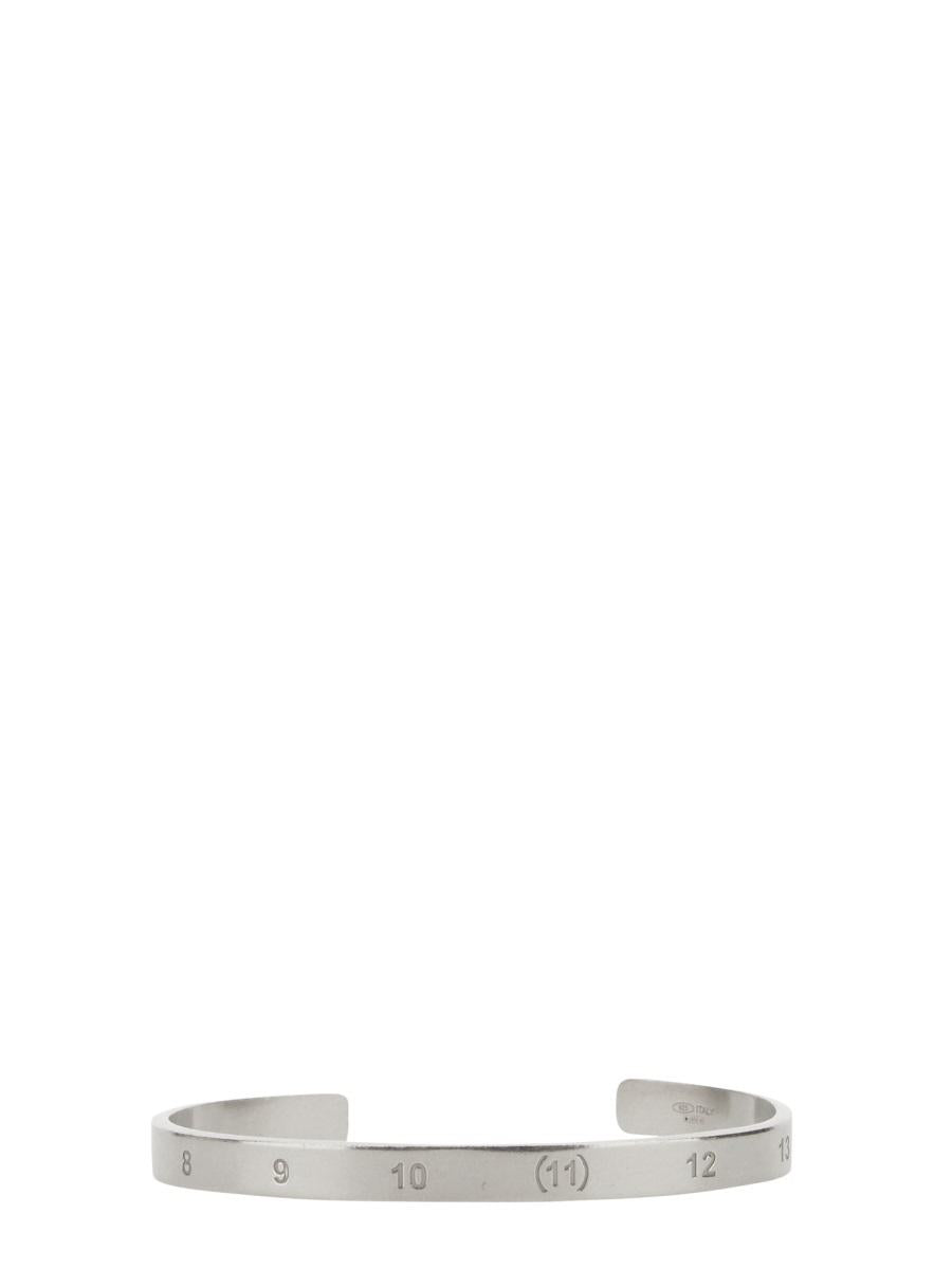 Maison Margiela Braccialetto Con Logo Unisex