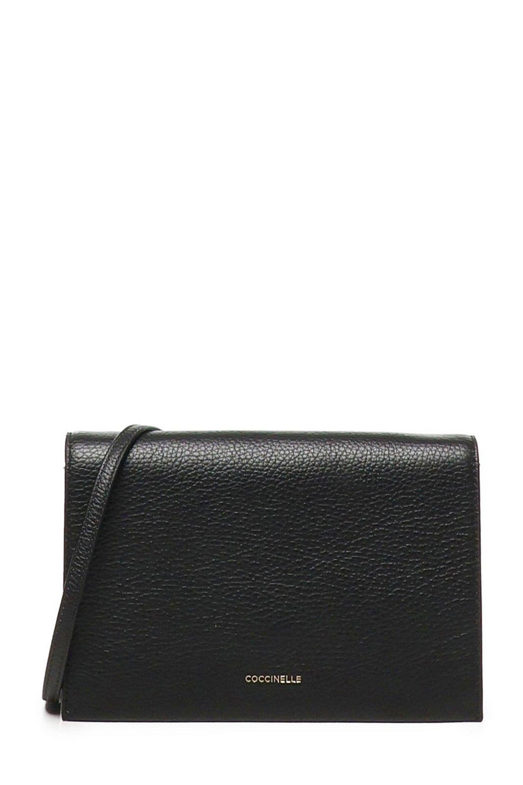 Coccinelle Natural Dandy Foldover-top Shoulder Bag