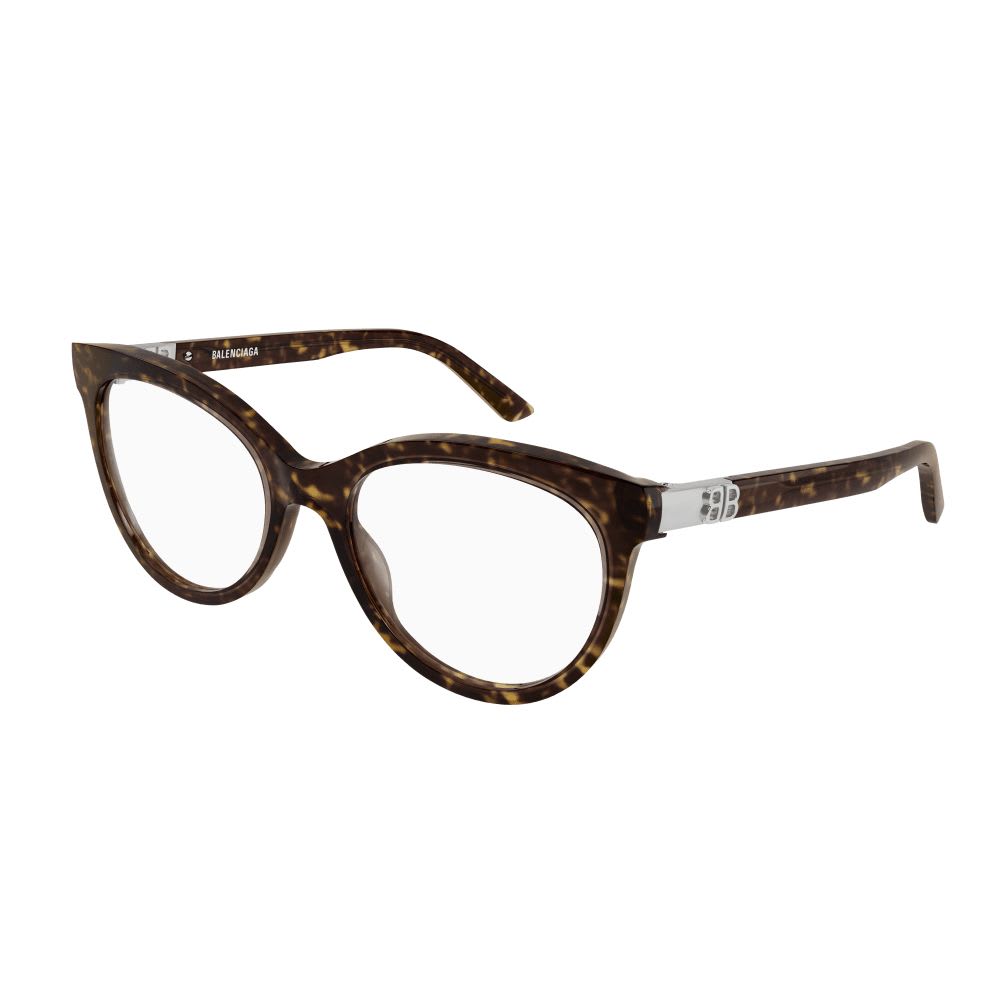 Balenciaga Eyewear Bb0185o002 Havana Havana Transpa