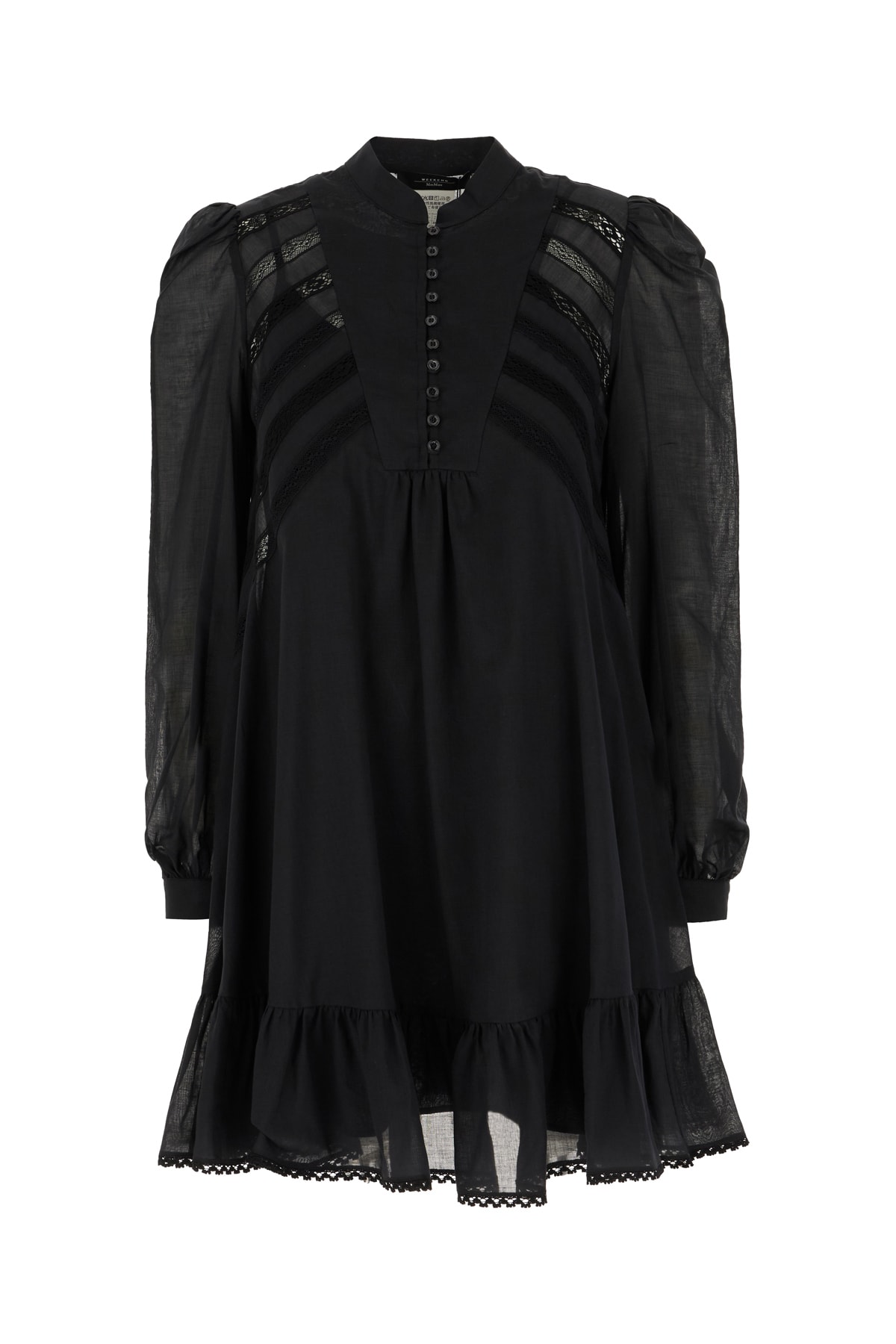 Weekend Max Mara Black Cotton Dress