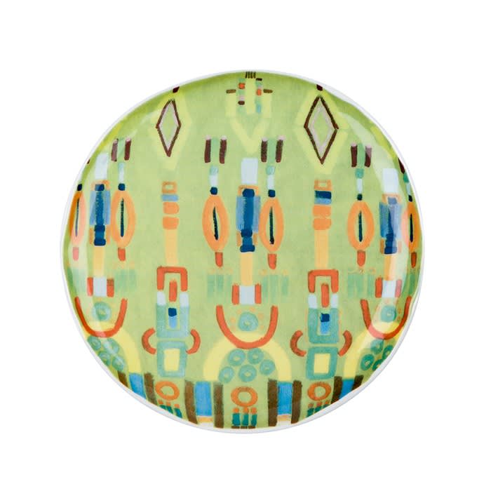 Le Botteghe su Gologone Plates White Murano Glass Colores 19 + 25 + 28 Cm