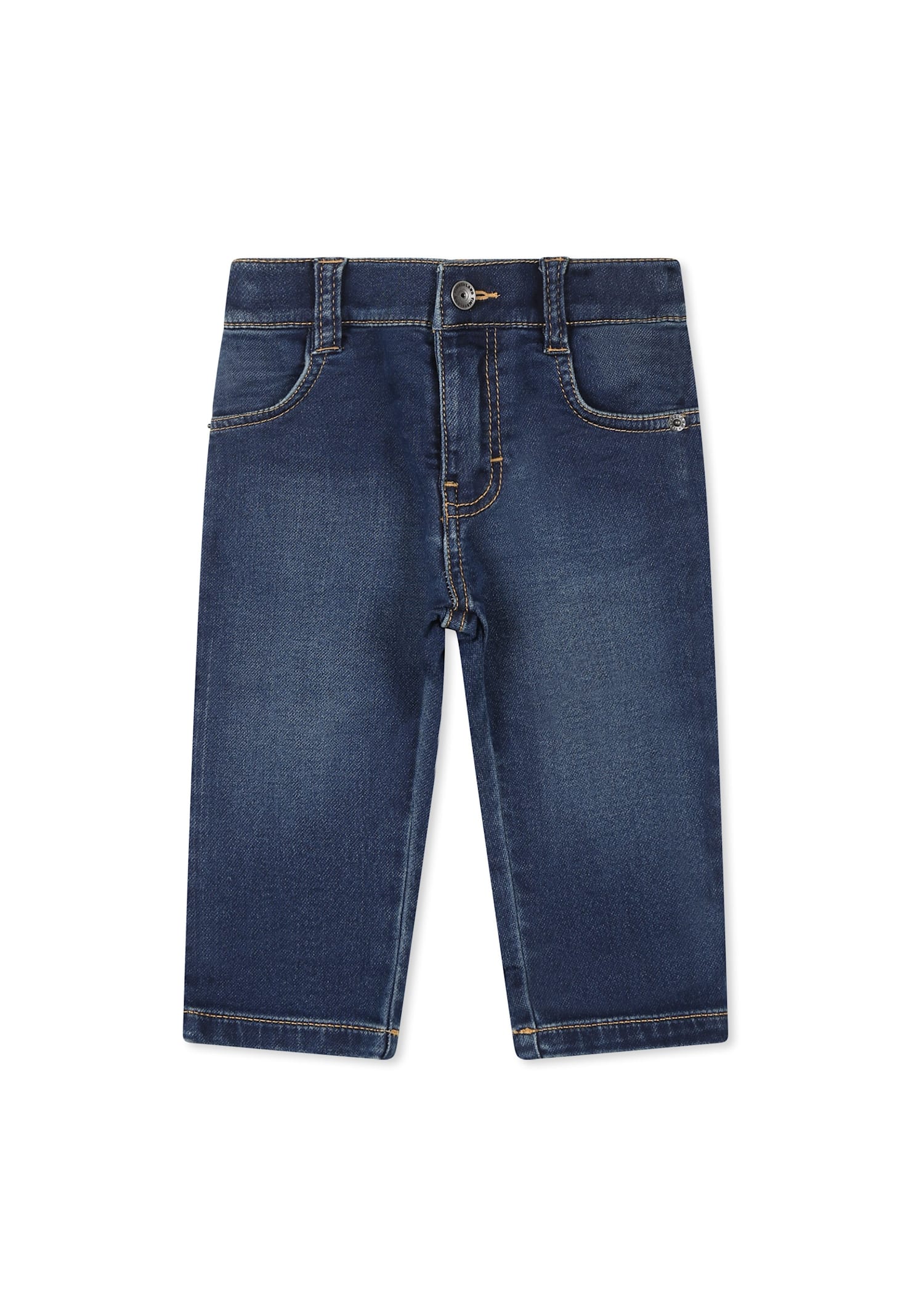 Timberland Denim Jeans For Baby Boy With Logo