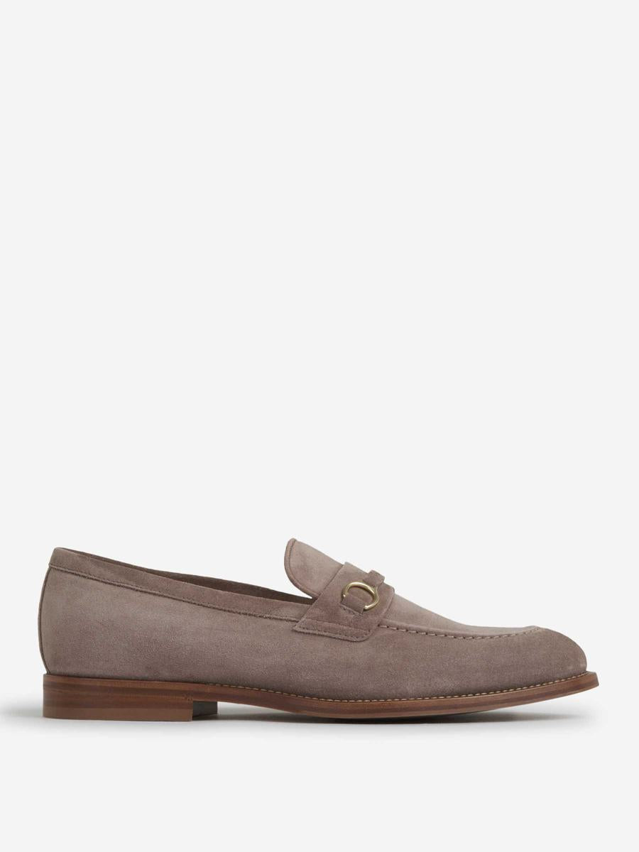 Brunello Cucinelli Horsebit Leather Moccasins