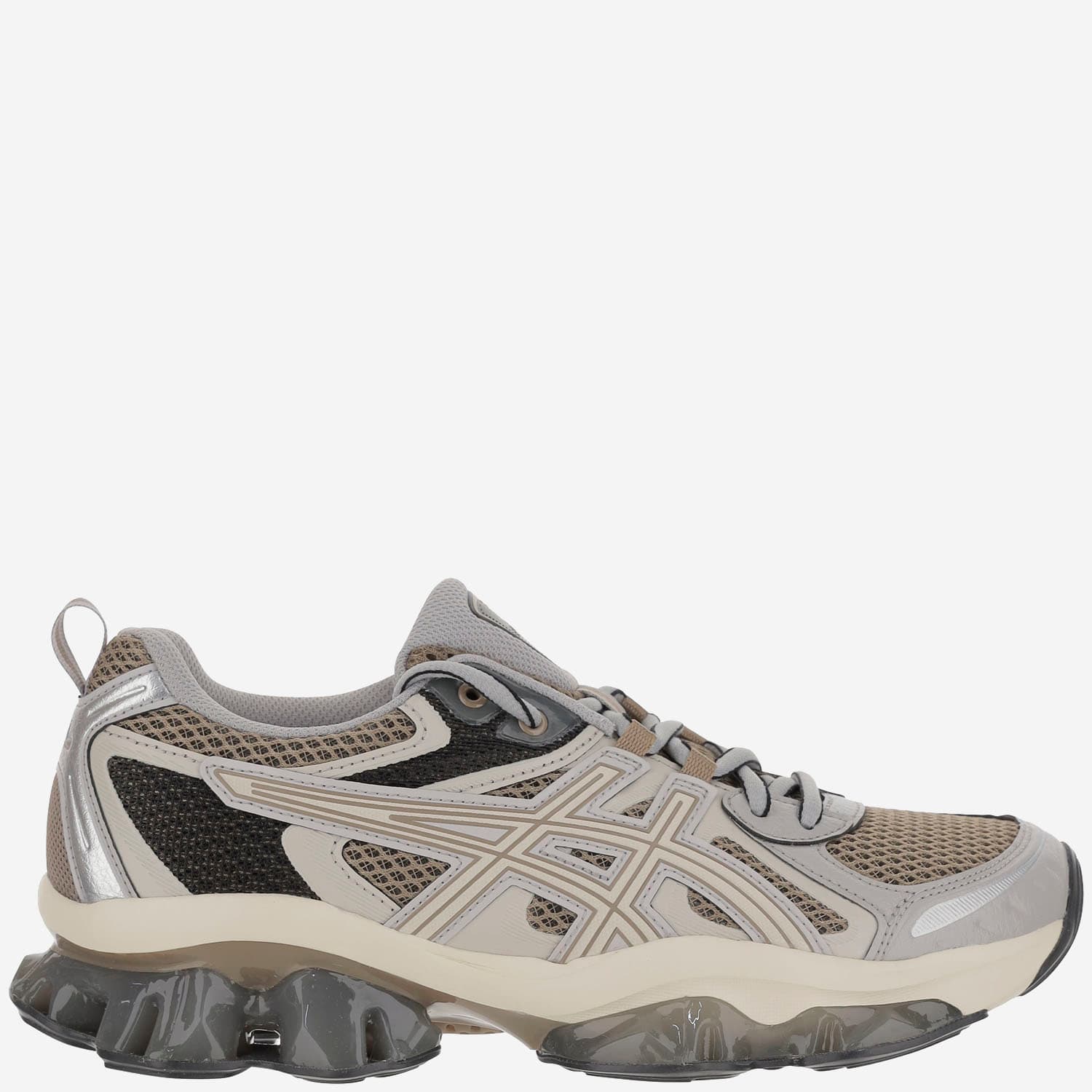 Asics Multicolor Mesh And Rubber Gel Quantum Kinetic Sneakers