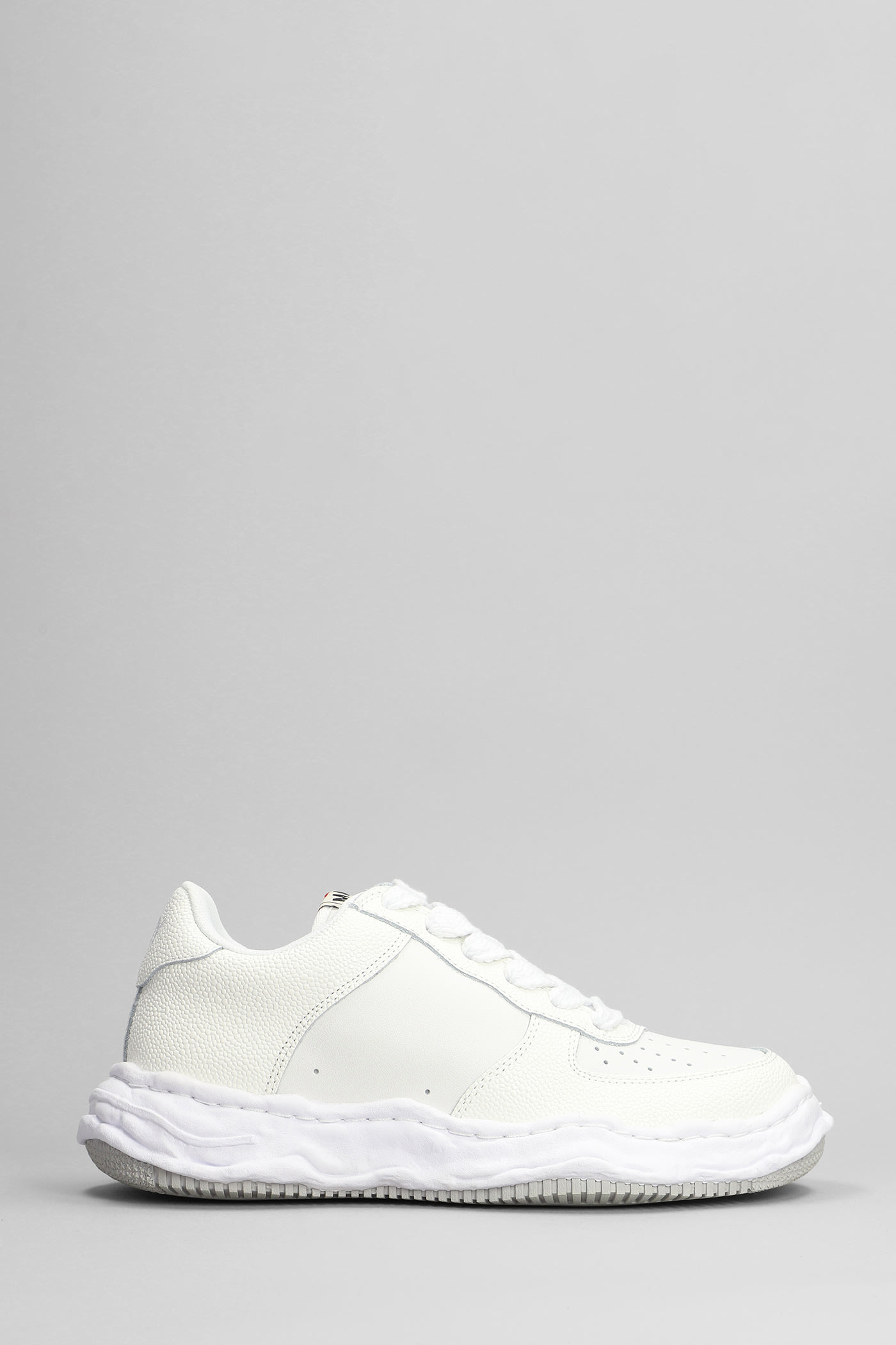 Mihara Yasuhiro Wayne Sneakers In White Leather