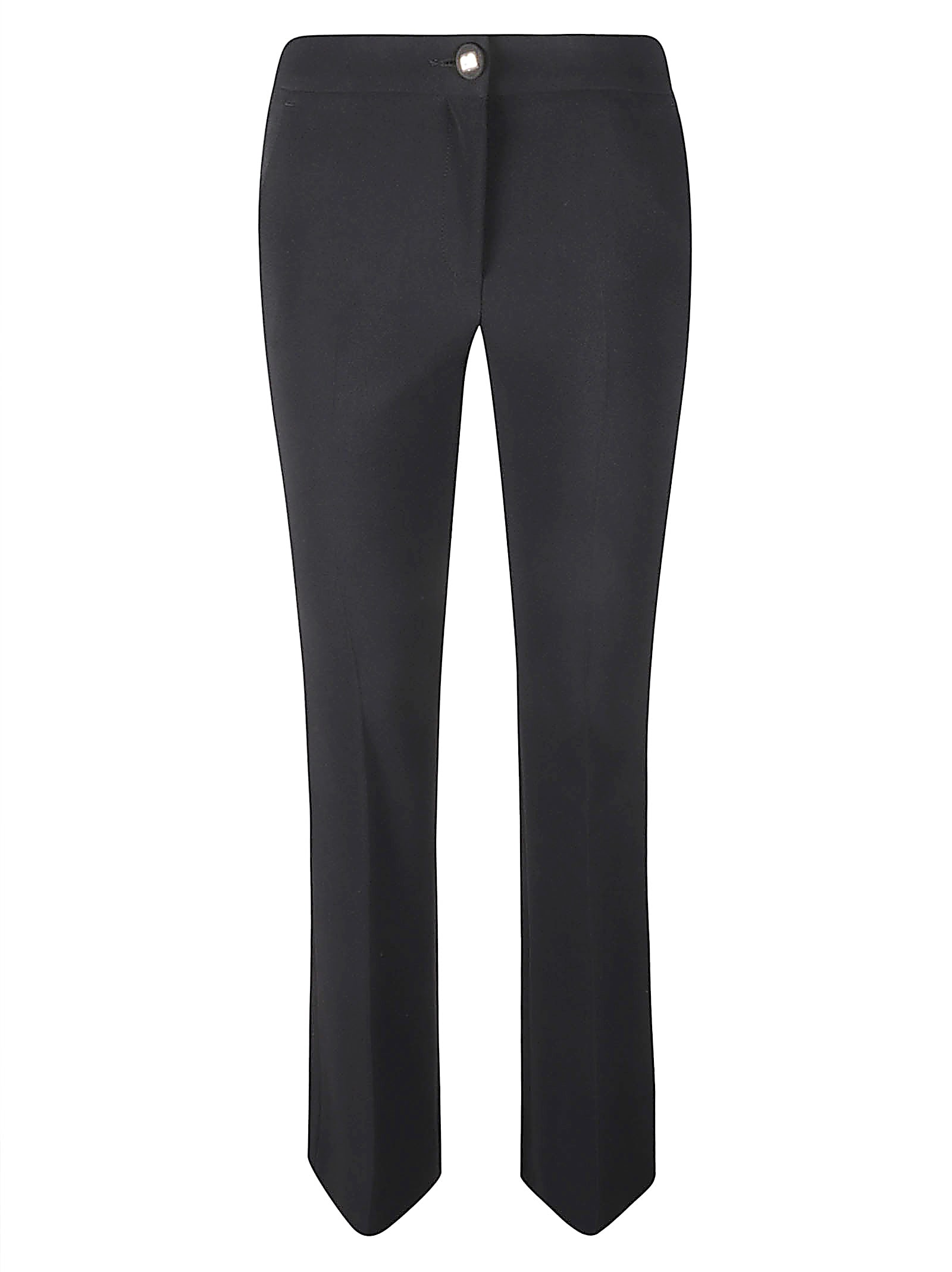 Blugirl High-waist Flared Plain Trousers