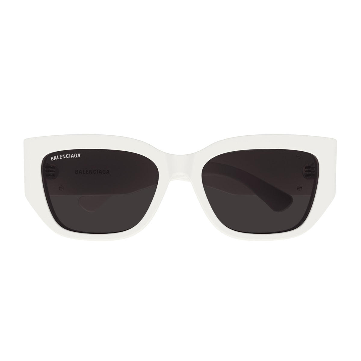 Balenciaga Eyewear Balenciaga Bb0361sk Linea Everyday 003 White Grey Sunglasses