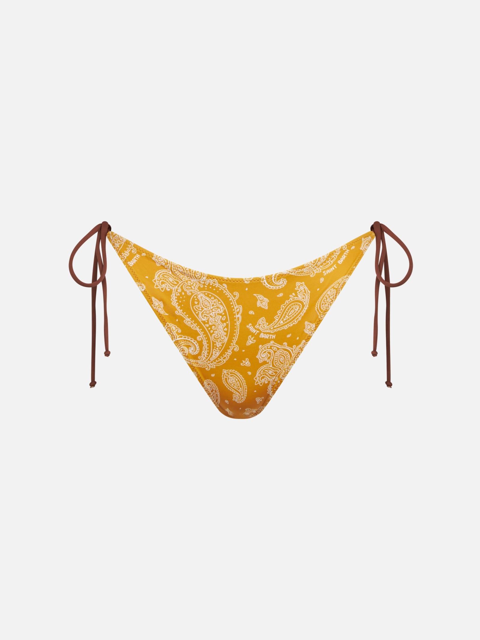 MC2 Saint Barth Woman Swim Briefs With Paisley Print