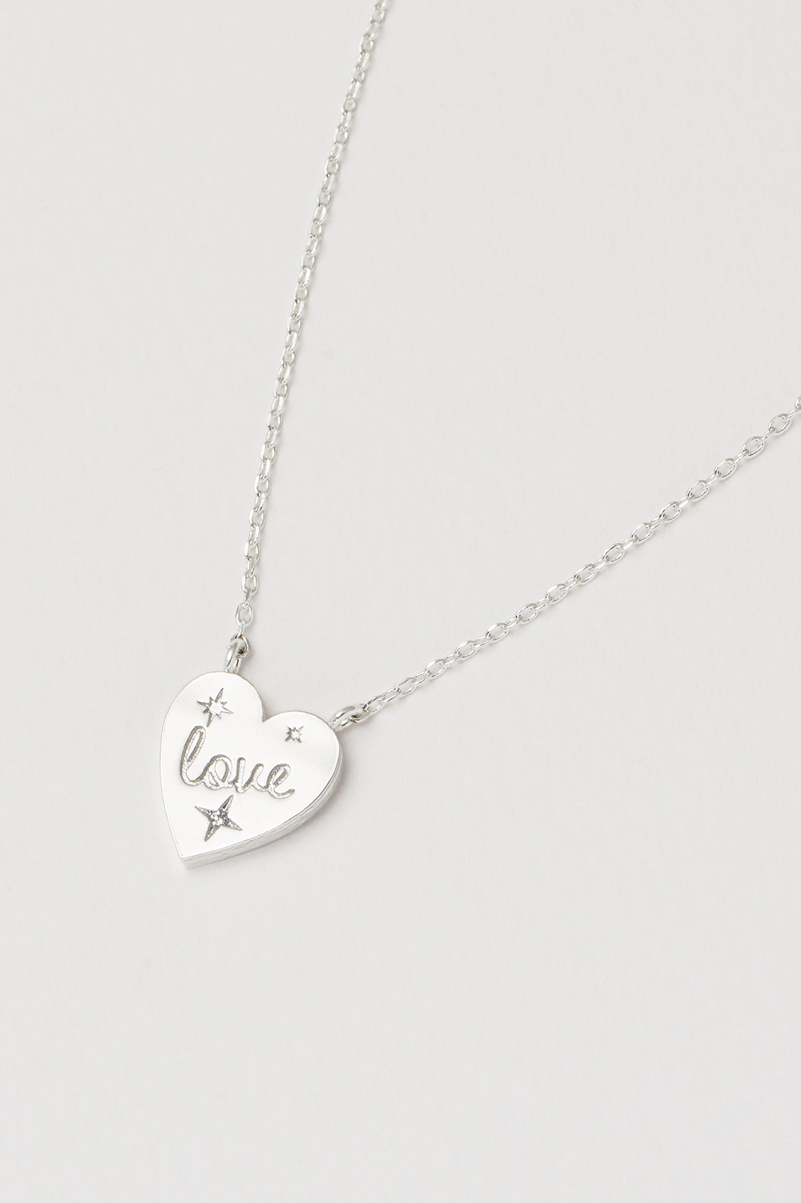Love Engraved Pendant