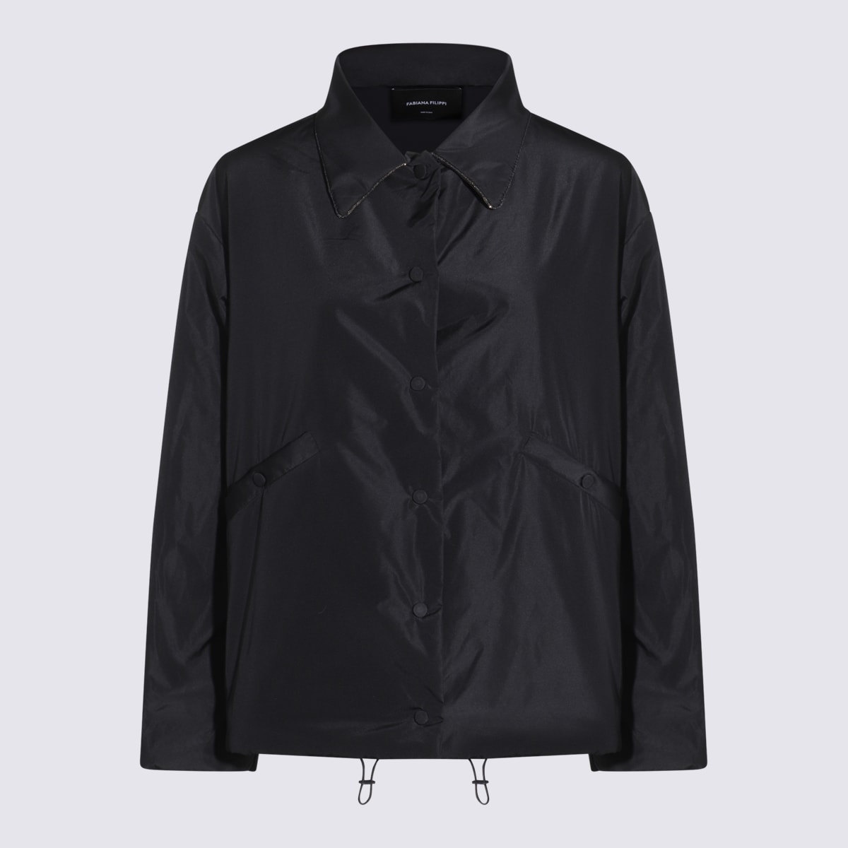 Fabiana Filippi Blue Casual Jacket