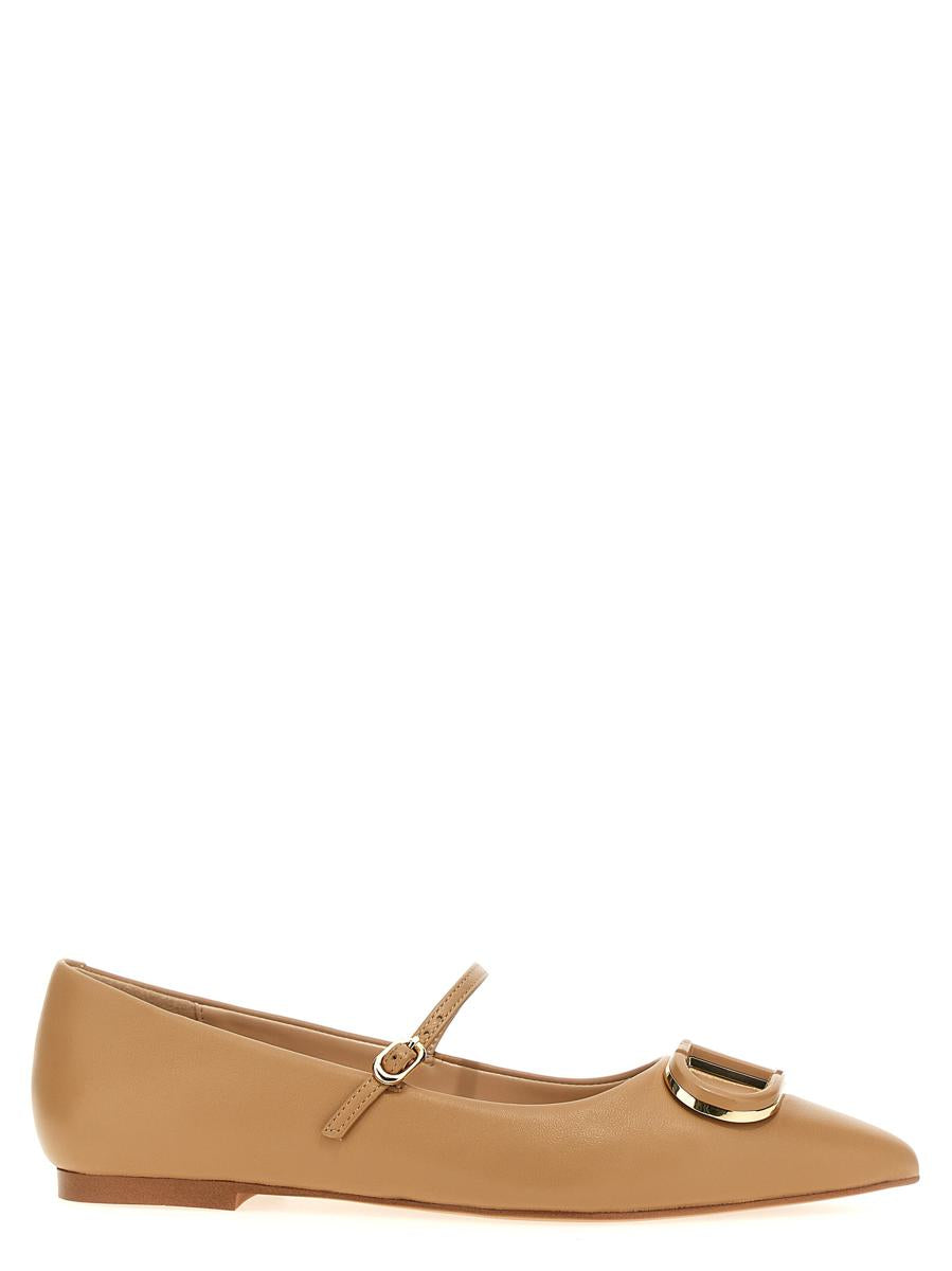 Twinset 'Oval T' Ballet Flats