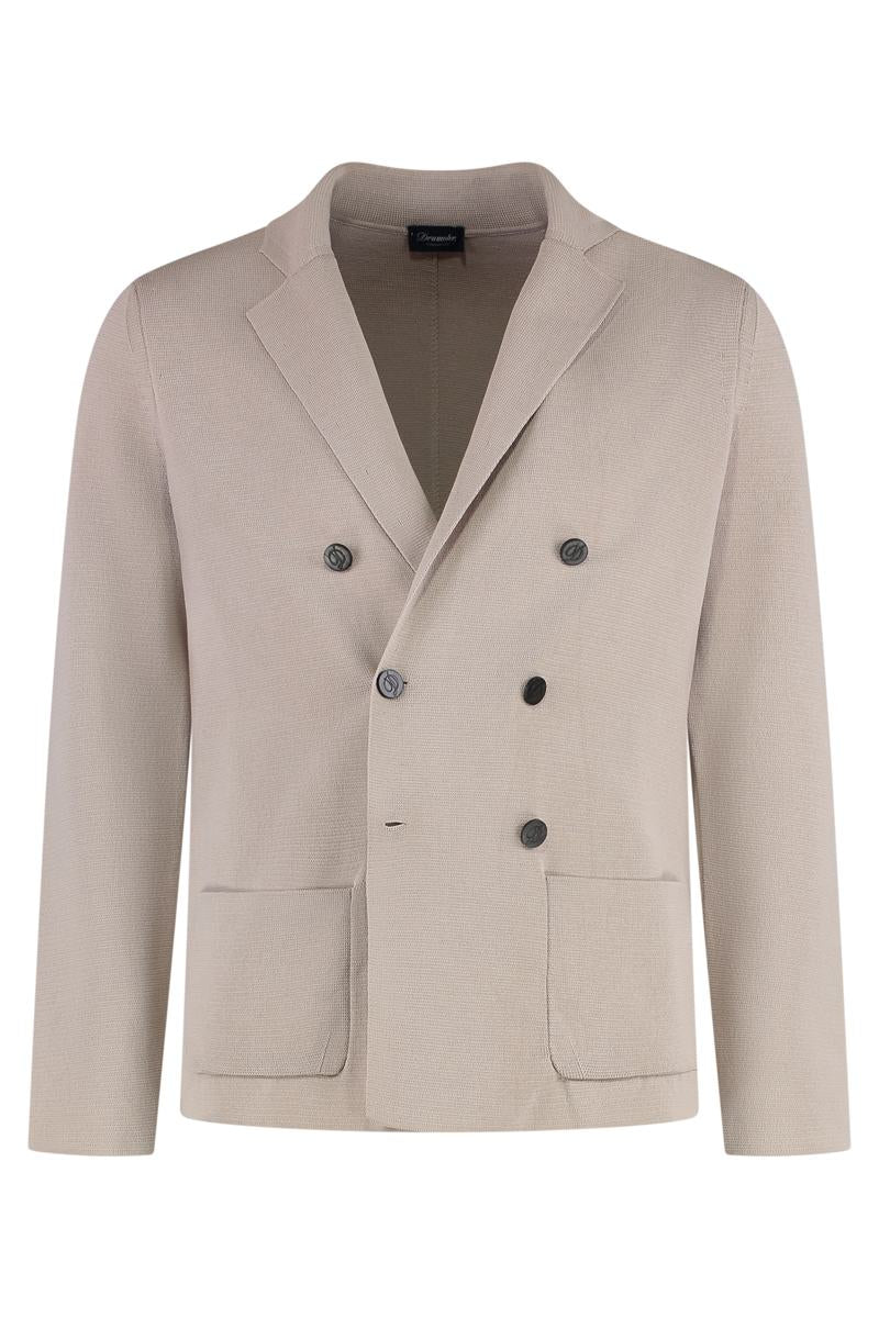 Drumohr Knitted Cotton Blazer