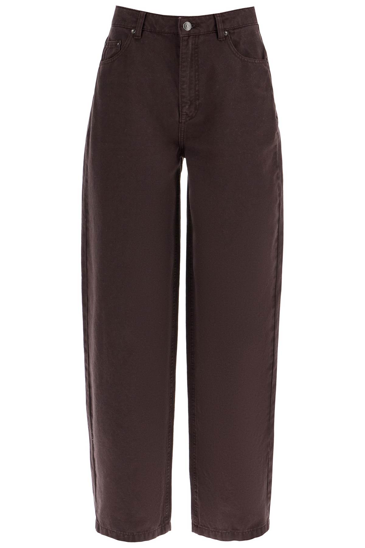Rotate by Birger Christensen Wide Leg Five-pocket Pants With A Relaxed