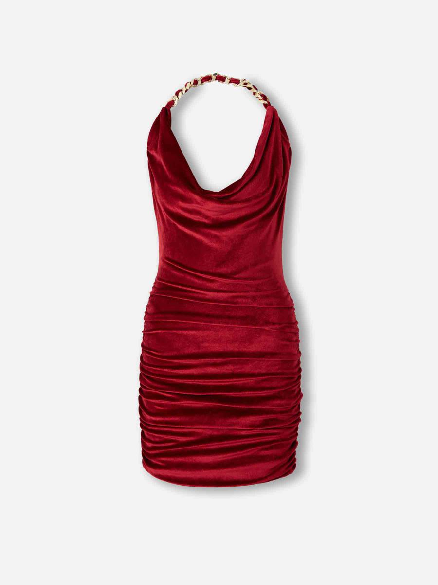 Balmain Velvet Mini Dress