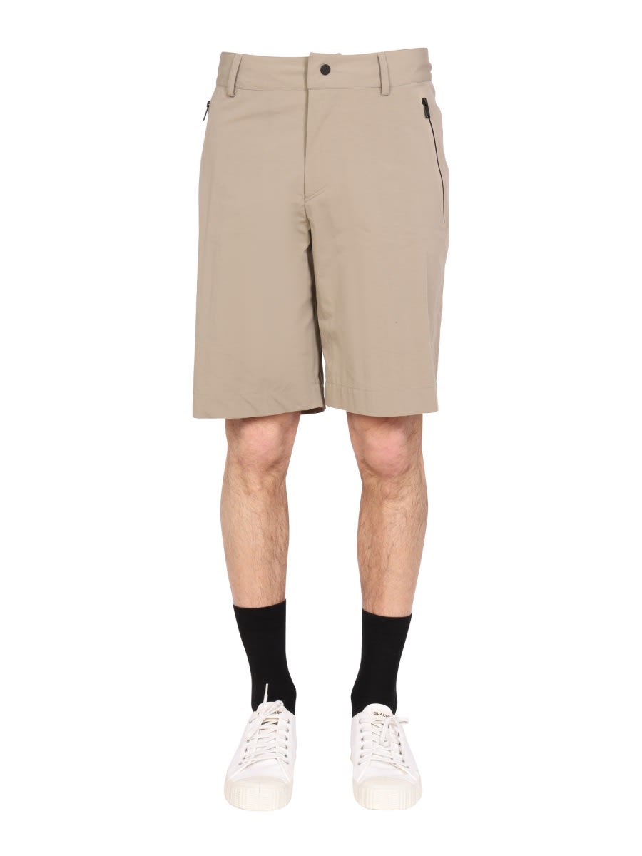 Monobi Poplin Bermuda Shorts