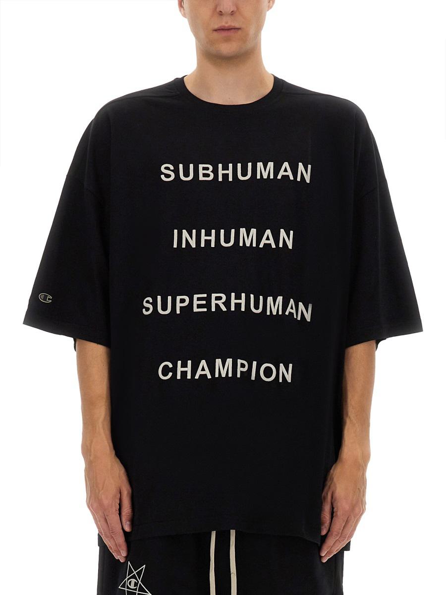 Rick Owens X Champion T-Shirt Tommy