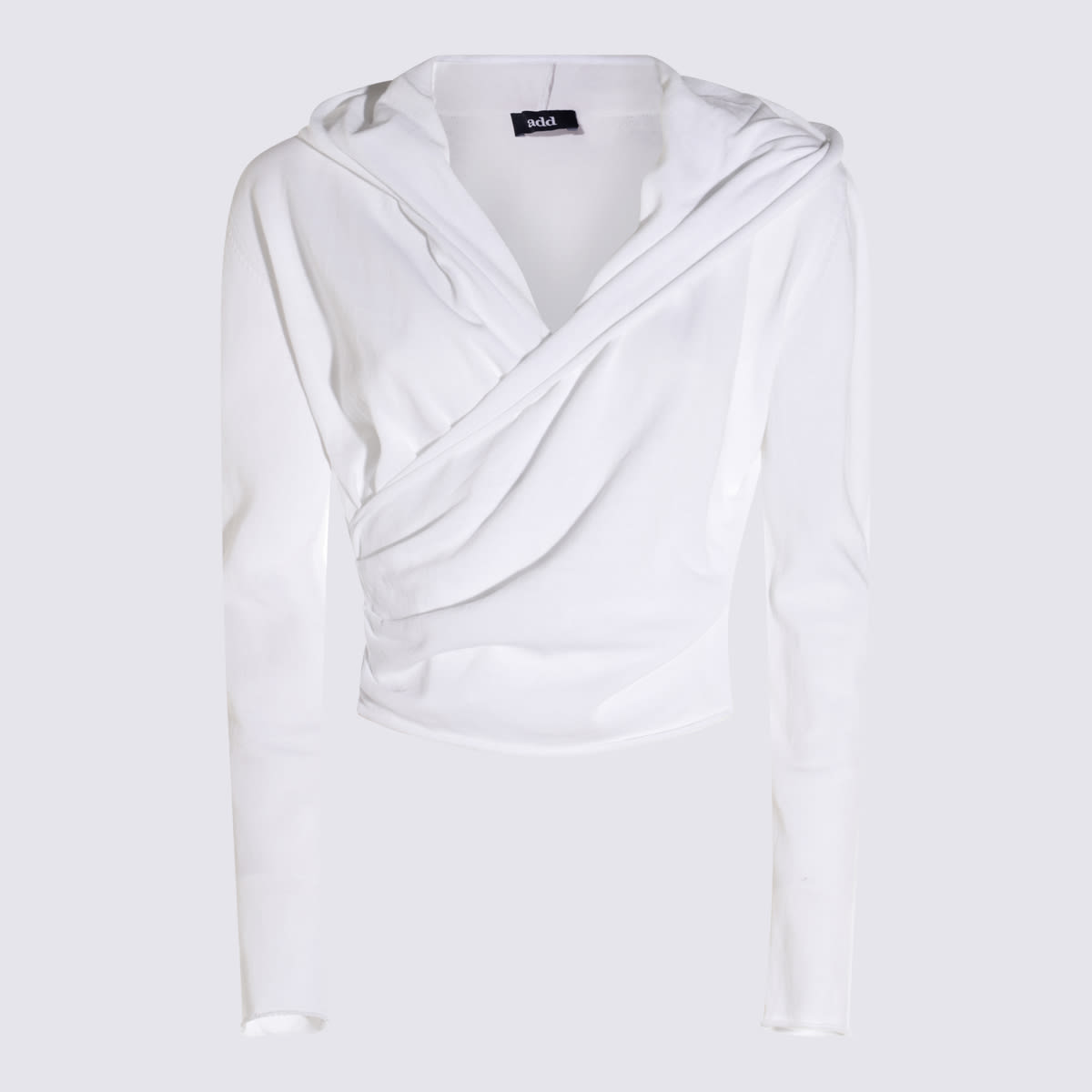 Add White Cotton Knitwear