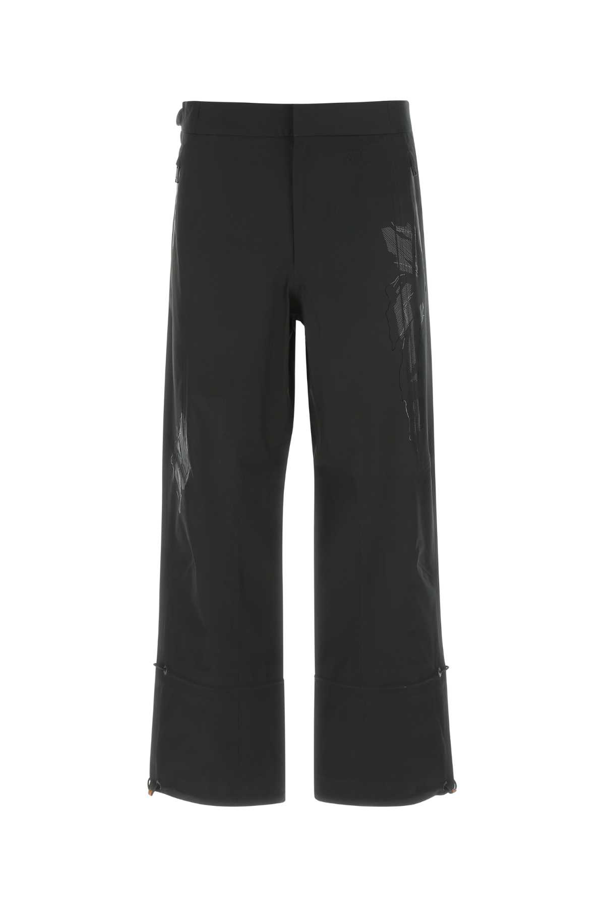 Zegna Black Polyester Pant