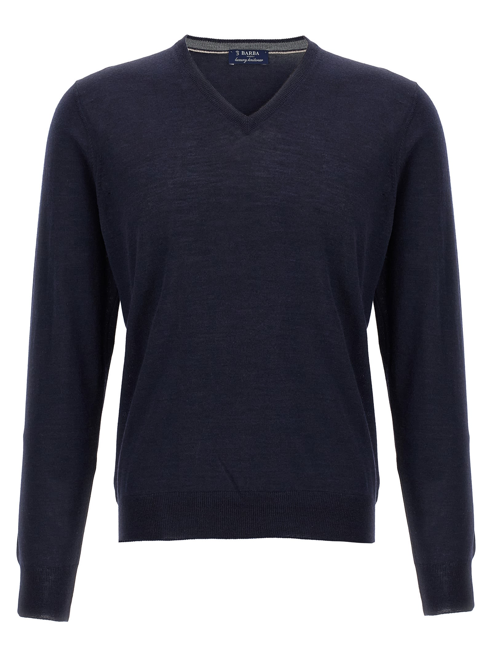 Barba Napoli Wool And Silk Sweater